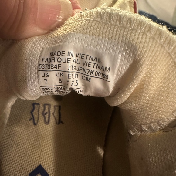 CONVERSE All Stars White Shoreline Low Top Slip-on Sneakers - Size 7 - Picture 7 of 7